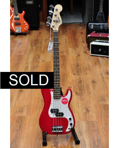 Squier Mini Precision Bass Red